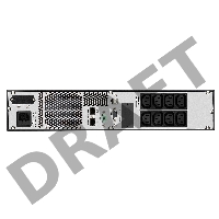 Источник бесперебойного питания CROWN Line Intractive CMUO-900-1.5K 1500VA/1350W, корпус металл, TOWER&RACK, 2U, АКБ 4*12V/7AH, PF-0.9, AVR 152-290V, порт RJ-11/45+USB/RS-232, EPO, розетки 8*IEC С13, входной кабель 2 м, вентилятор охлаждения, автомат, сло