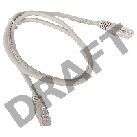 Коммутационный шнур Патчкорд литой Aopen/Qust ANP511_3M UTP кат.5е 3м серый