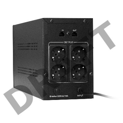 ИБП ExeGate SpecialPro Smart LLB-1000.LCD.AVR.EURO.RJ <1000VA/650W, LCD, AVR, 4 евророзетки, RJ45/11, Black>