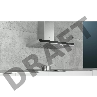 Вытяжка для настенного монтажа SIEMENS iQ300 LC97BHM50B, ширина 90см, нержавеющая сталь