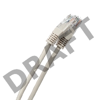 Патч-корд литой Aopen/Qust ANP511_10M UTP кат.5е 10м серый