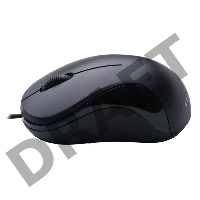 Мышь Oklick 115S for Notebooks Black Optical 1000DPI USB