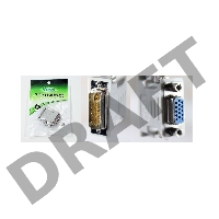 Переходник Aopen DVI-I --> VGA(15F) <ACA301>