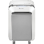 Шредер Fellowes PowerShred LX211 белый (секр.P-5)/перекрестный/15лист./23лтр./скрепки/скобы/пл.карты