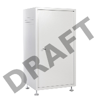 Шкаф монтажный ЦМО ШТК-А-22.6.5 22U 600x550мм пер.дв.стал.лист задн.дв.стал.лист 2 бок.пан. направл.под закл.гайки 250кг серый