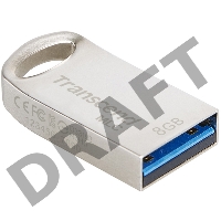 Флеш Диск Transcend 8GB JETFLASH 720 MLC, Silver