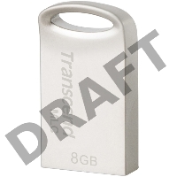 Флеш Диск Transcend 8GB JETFLASH 720 MLC, Silver