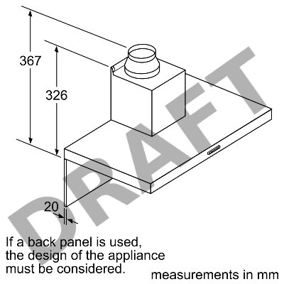 Вытяжка для настенного монтажа SIEMENS iQ300 LC97BHM50B, ширина 90см, нержавеющая сталь