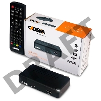 (Из ремонта, рабочий, гарантия 7дней) Ресивер DVB-T2 Cadena CDT-1712 (TC) черный
