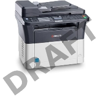 МФУ Kyocera Ecosys FS-1125MFP, лазерный принтер/сканер/копир/факс A4, 25 стр/мин, 1800x600 dpi, 64 Мб, ADF, дуплекс, подача: 251 лист., вывод: 100 лист., Ethernet, USB, ЖК-панель