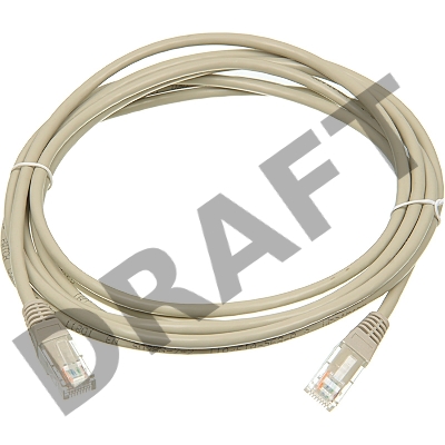 Кабель Патч-корд Lanmaster UTP TWT-45-45-3.0-GY вилка RJ-45-вилка RJ-45 кат.5е 3м серый ПВХ