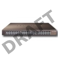 Сетевой коммутатор  TP-Link SMB TL-SG1048 Коммутатор 48-port Gigabit Switch, 1U 19-inch rack-mountable steel case