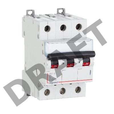Авт.выкл.DX3-E C16 3П 6000/6kA Авт.выкл.DX3-E C16 3П 6000/6kA