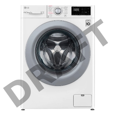 Стиральная машина LG F2WV3S7S4E (Панель управления на Английском языке), класс: D загр.фронтальная макс.:7кг белый