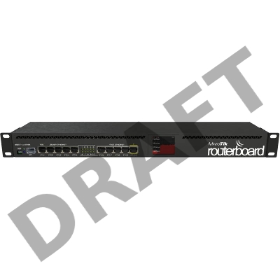 Маршрутизатор MikroTik RB2011UiAS-RM RouterBOARD 2011UiAS-RM with 1U rackmount case and power supply