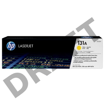 Тонер-картридж HP CF212A желтый LaserJet Pro 200 M251/M276 (1800стр.)