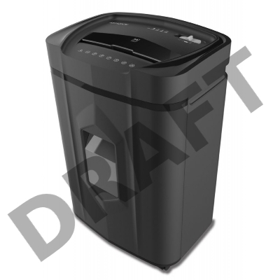 Шредер Office Kit S142 (секр.P-4)/фрагменты/15лист./19лтр./скрепки/скобы/пл.карты/CD