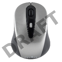 Мышь Oklick 435MW серый/черный оптическая (1600dpi) беспроводная USB (3but)