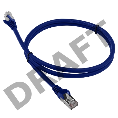 Патч-корд LANMASTER LSZH FTP кат.6, 2.0 м, синий