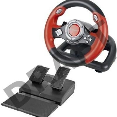 Руль DEFENDER CHALLENGE MINI 64351 {Руль+ педали, 10кн., 200мм.,USB}