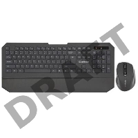 Клавиатура+мышь DEFENDER Berkeley C-925 Nano B Черный 45925 {Кл:104+12 М:6кн, 800/1200/1600}