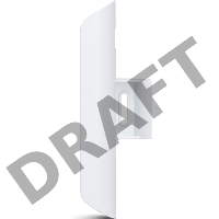 Сетевое оборудование UBIQUITI LocoM5(EU) 802.11a/n, интегрированная антенна 13 дБ (45 * 45 градусов)