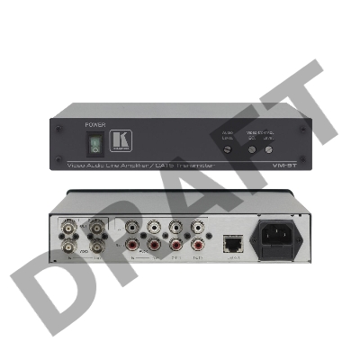 Усилитель-распределитель Kramer Electronics VM-9T 1:2 видео и звуковых стереосигналов c передатчиком в витую пару