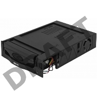 Сменный бокс для HDD AgeStar MR3-SATA(SW)-1F SATA II пластик черный 3.5
