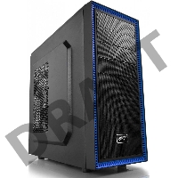 Корпус Deepcool TESSERACT BF (one black fan) без БП, черный, ATX