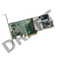 Контроллер LSI MegaRAID SAS9361-4I SGL  (LSI00415) SAS 12G, (PCI-E 3.0 x8, LP) , RAID 0,1,10,5, 4port (1*intSFF8643), Каб.отдельно