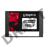 Твердотельный накопитель Kingston 960GB SSDNow DC500R (Read-Centric) SATA 3 2.5 (7mm height) 3D TLC