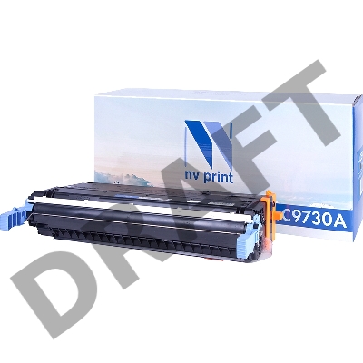 Картридж NVPrint совместимый HP C9730A Black для LJ Color 5500/5550 (13000k)
