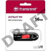 Флеш Диск Transcend 16Gb Jetflash 590 TS16GJF590K USB2.0 черный