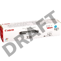 Тонер-картридж Canon Cartridge 729C (4369B002) голубой для LBP-7010C/7018C 1000 стр.