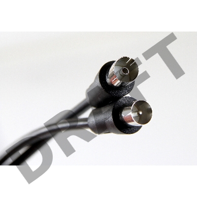 TTV9501-5M Кабель удлинительный антенный 9.5mm, 75Ом,ТВ-М to ТВ-F, 5m, Telecom (TTV9501-5M)