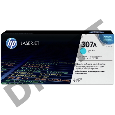 Тонер-картридж HP CE741A голубой Color LJ CP5225 (7300стр.)