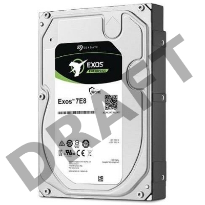 Жесткий диск HDD SATA Seagate 6Tb, ST6000NM021A, Exos 7E8, 7200 rpm, 256Mb buffer (аналог ST6000NM0115)