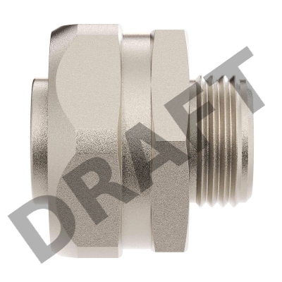 Муфта металлорукав-коробка DN 20,М20х1,5 наружная резьба DKC / ДКС 6014-2020