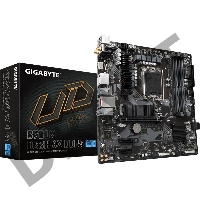 Материнская плата Gigabyte B760M DS3H AX DDR4 Soc-1700 Intel B760 4xDDR4 mATX AC`97 8ch(7.1) 2.5Gg RAID+HDMI+DP