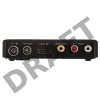 (Из ремонта, рабочий, гарантия 7дней) Ресивер DVB-T2 Cadena CDT-1712 (TC) черный