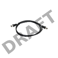 Кабель удлинительный антенный 9.5mm, 75Ом,ТВ-М-->ТВ-F, 2m, Telecom (TTV9501-2M)