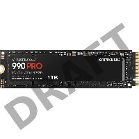 Твердотельный диск 1TB Samsung 990 PRO, M.2, PCI-E 4.0 x4, TLC 3D NAND [R/W - 7450/6900 MB/s] /EU