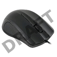 Мышь Oklick 225M черный оптическая (1200dpi) USB (2but)