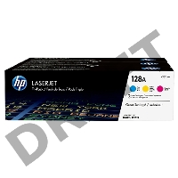 Тонер-картридж комплект HP CF371AM голубой/пурпурный/желтый для LaserJet PRO CP1525N/CP1525NW (3 х 1300)