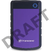 Внешний жесткий диск Transcend USB 3.0 1Tb TS1TSJ25H3P StoreJet 25H3P (5400 об/мин) 2.5