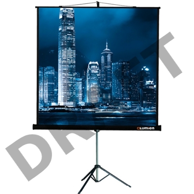 Экран на треноге Lumien 183x244см Master View LMV-100108 4:3 напольный рулонный