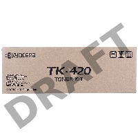 Тонер-картридж Kyocera-Mita TK-420 черный для KM-2550 15 000 стр.