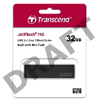 Флеш Диск Transcend 32Gb Jetflash 780 TS32GJF780 USB3.0 черный/серый