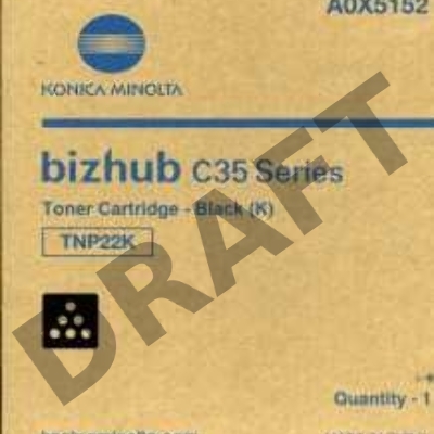 Тонер-картридж Konica-Minolta bizhub C35/C35P черный TNP-22K
