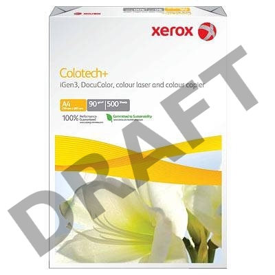 Бумага Xerox Colotech+ 003R98837 A4/90г/м2/500л./белый общего назначения(офисная)